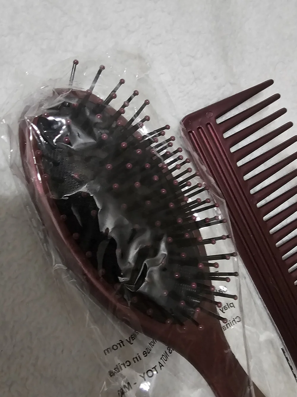 Keranique Volumizing Detangling Hair Brush And Comb New In Package